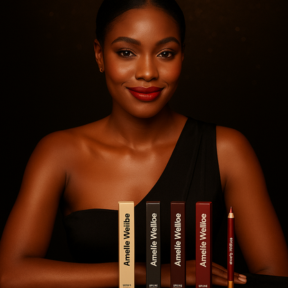 Rouge a lèvres  + crayon